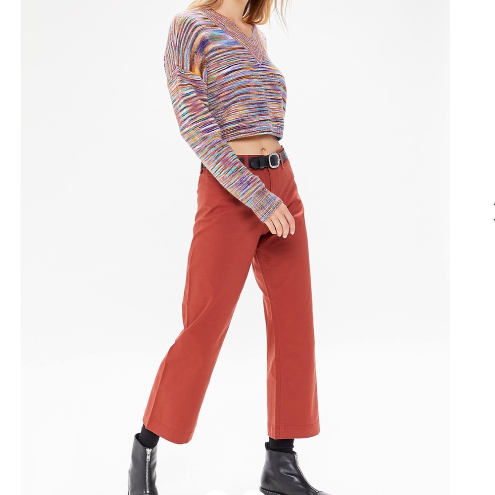 NWT Dockers Rachel High-Waisted Wide Leg Pant Sz4